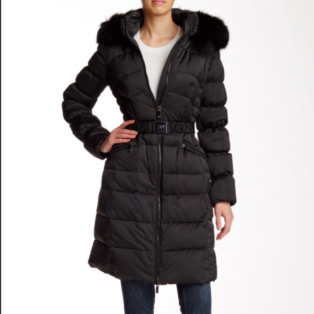 [SOLD] Diane Von Furstenberg Claudia Fox Fur Coat